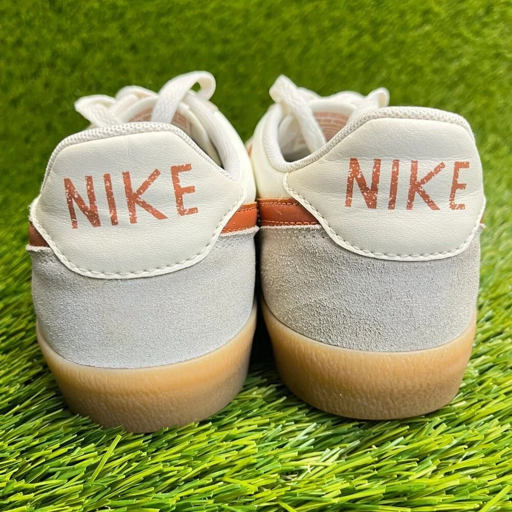 Nike Killshot 2 Mens Size 8 Cream‎ Sail Orange Athletic Leather Shoes Sneakers